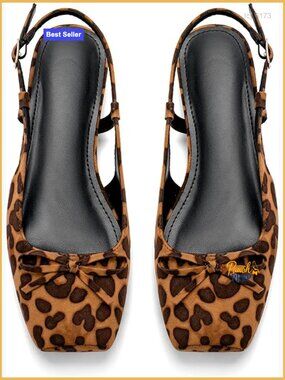 Satin Ballet Flats with Ankle Buckles Square Toe Slingback Flat Shoes